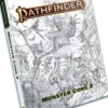 Pathfinder 2E: Monster Core 2 Sketch Cover VO
