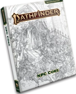 Pathfinder 2E: NPC Core Sketch Cover VO