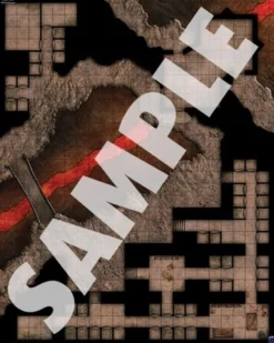 Pathfinder Flip-Mat : Wicked Dungeon