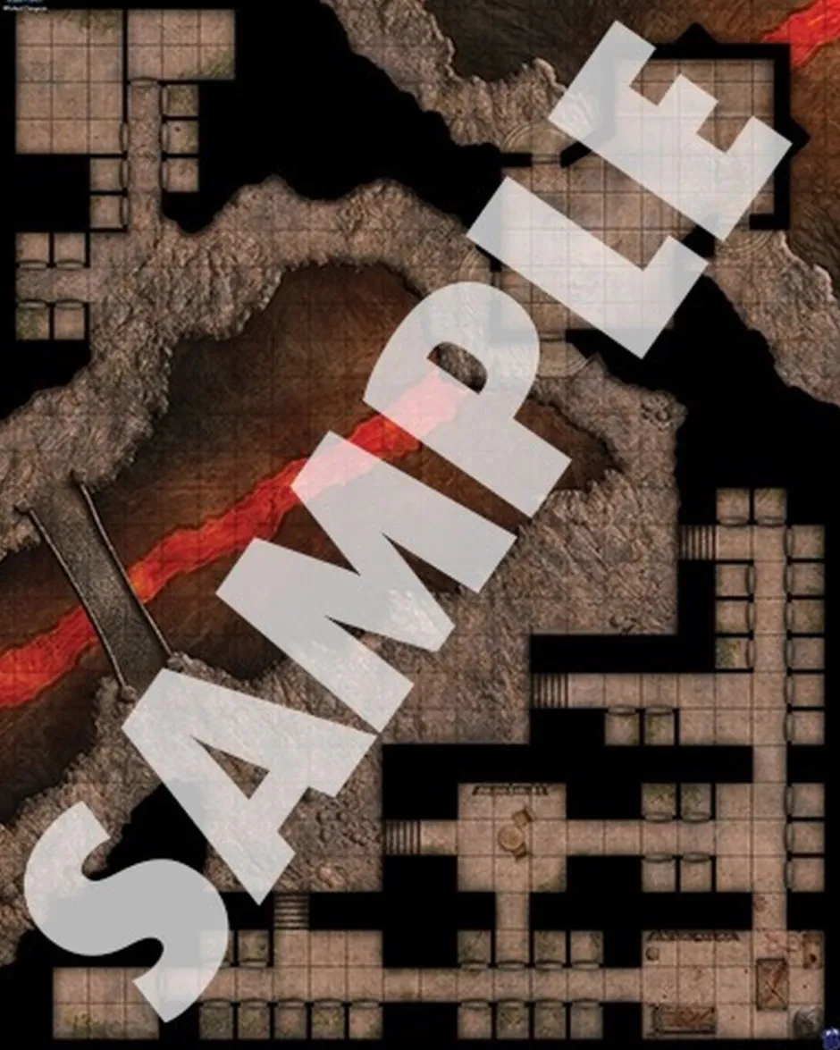 Pathfinder Flip-Mat : Wicked Dungeon