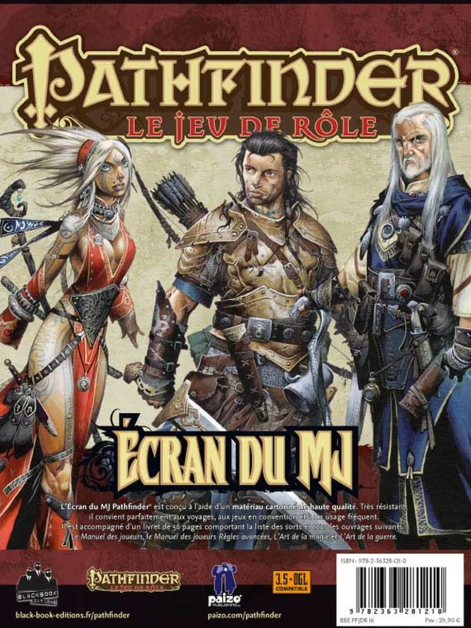 Pathfinder JdR - Écran du MJ (nouvelle édition)
