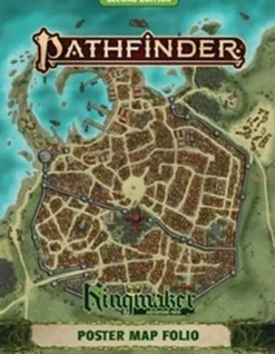 Pathfinder 2 - Kingmaker 10ème anniversaire - Poster Map Folio VO