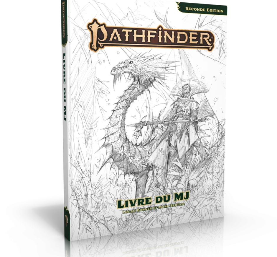 Pathfinder 2 - Livre du MJ version croquis