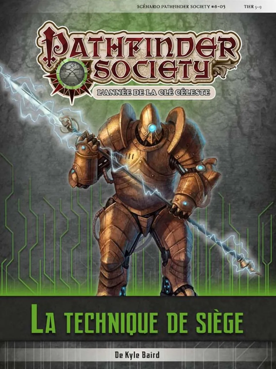 Pathfinder Society - #6-03 La Technique de siège