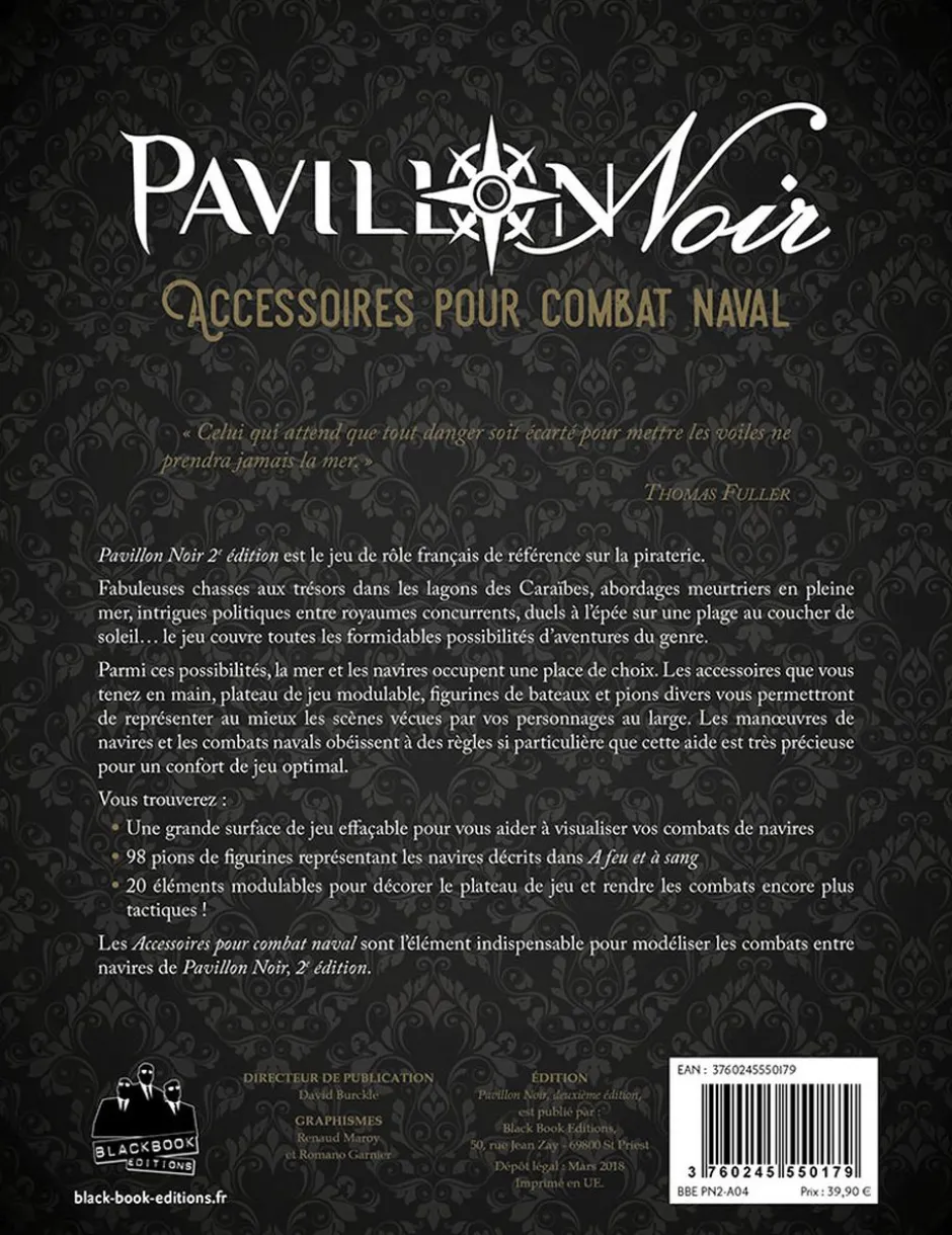 Pavillon Noir 2 - Accessoires pour Combat naval