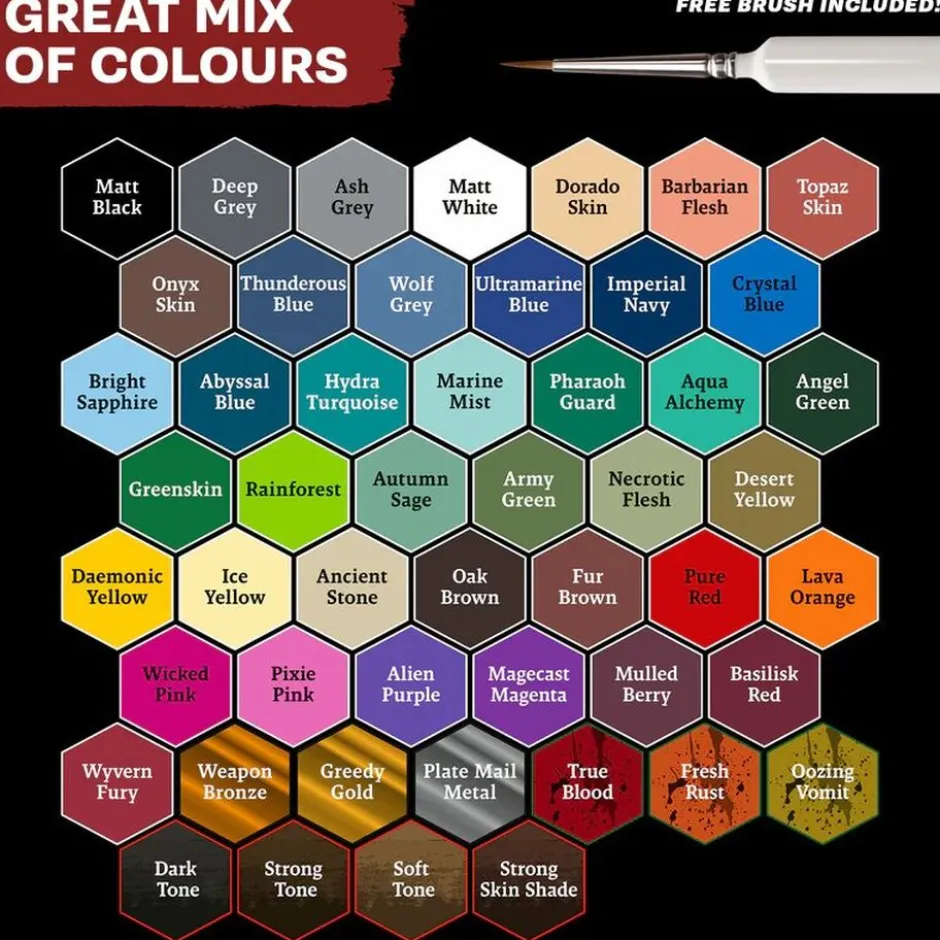 Peinture : Warpaints Fanatic Mega Paint Set