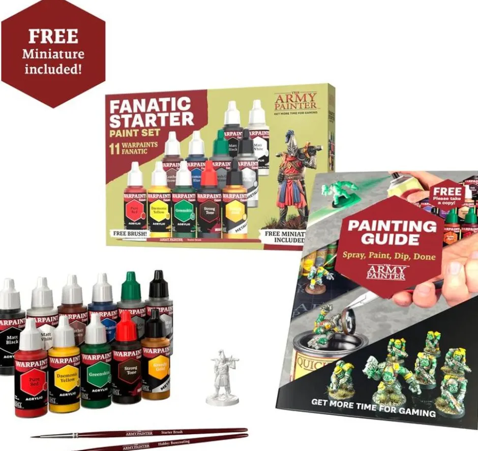 Peinture : Warpaints Fanatic Starter Paint Set