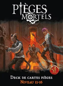 Pièges Mortels - 50 cartes Pièges Niv 13 à 16