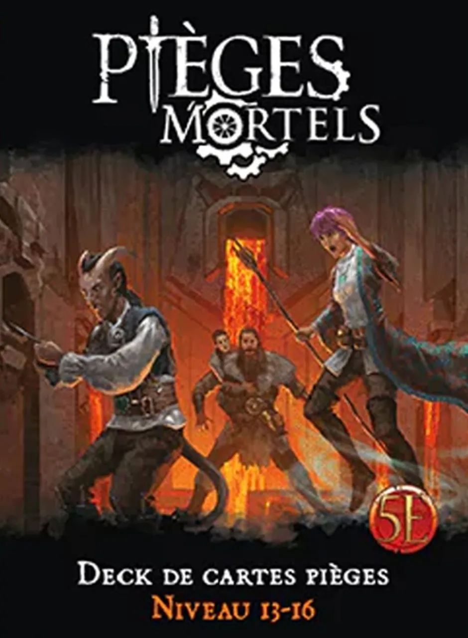 Pièges Mortels - 50 cartes Pièges Niv 13 à 16