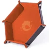 Piste à dés - Licorne Majestueuse : Hexagonale Orange