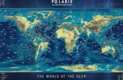 POLARIS RPG - Poster Map of the Deep English