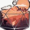Porte-clé : D20 Hero Keychain