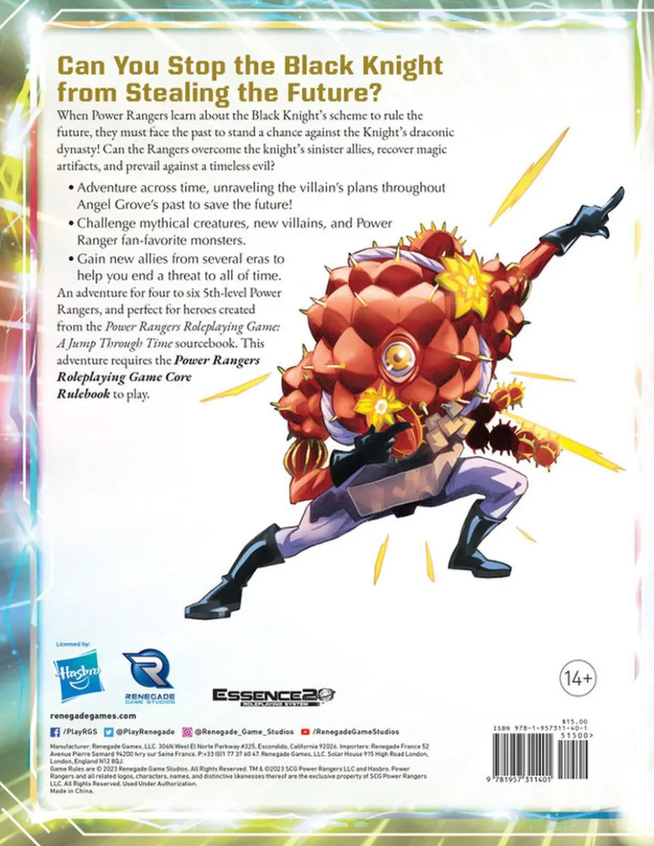 Power Rangers RPG: A time of knight VO