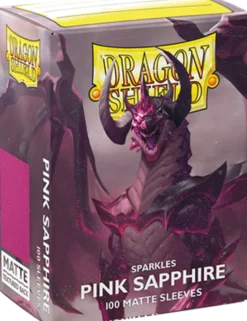 Protège-cartes : Dragon Shield Matte - Pink Sapphire (63 x 88 mm)