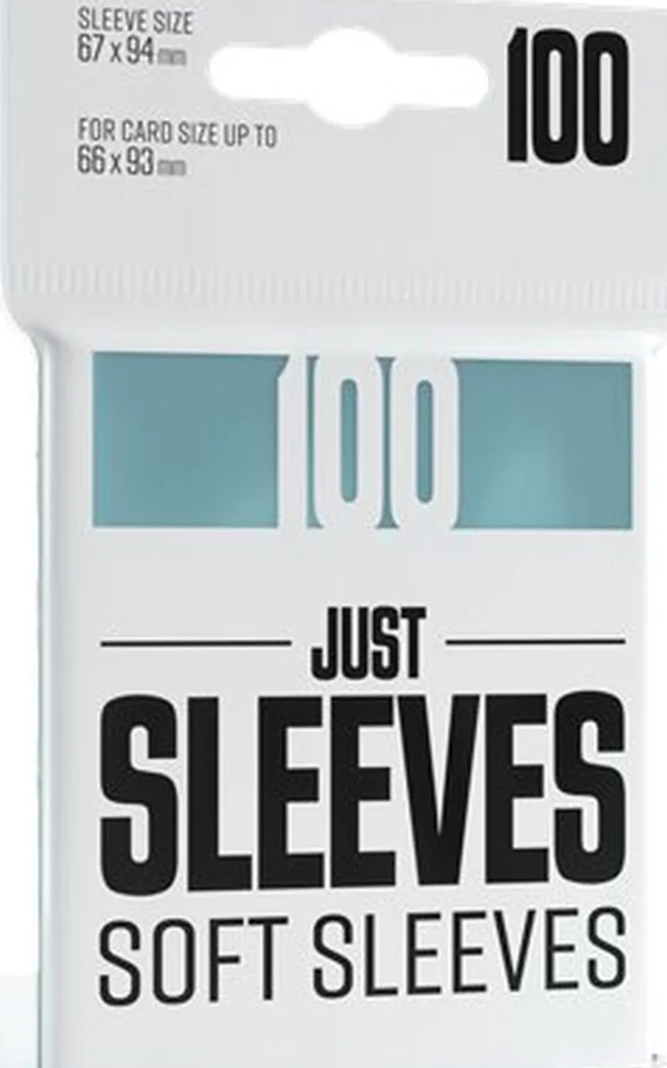Protège-cartes : Gamegenic Just Sleeves Soft (67x94mm)