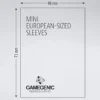 Protège-cartes : Gamegenic Mini European Matte Sleeves (46x71mm)