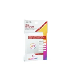 Protège-cartes : Gamegenic Mini European Matte Sleeves (46x71mm)