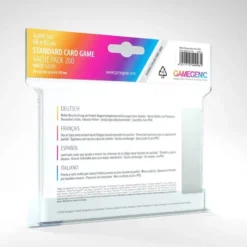 Protège-cartes : Gamegenic Standard Card Game Value Pack 200 Matte Sleeves (66x91mm)