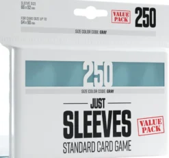 Protège-cartes : Just Sleeves Standard Card Game Clear Value Pack (66x92mm)
