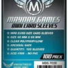 Protège-cartes : Mayday Games Card 45x68mm Mini Euro STANDARD