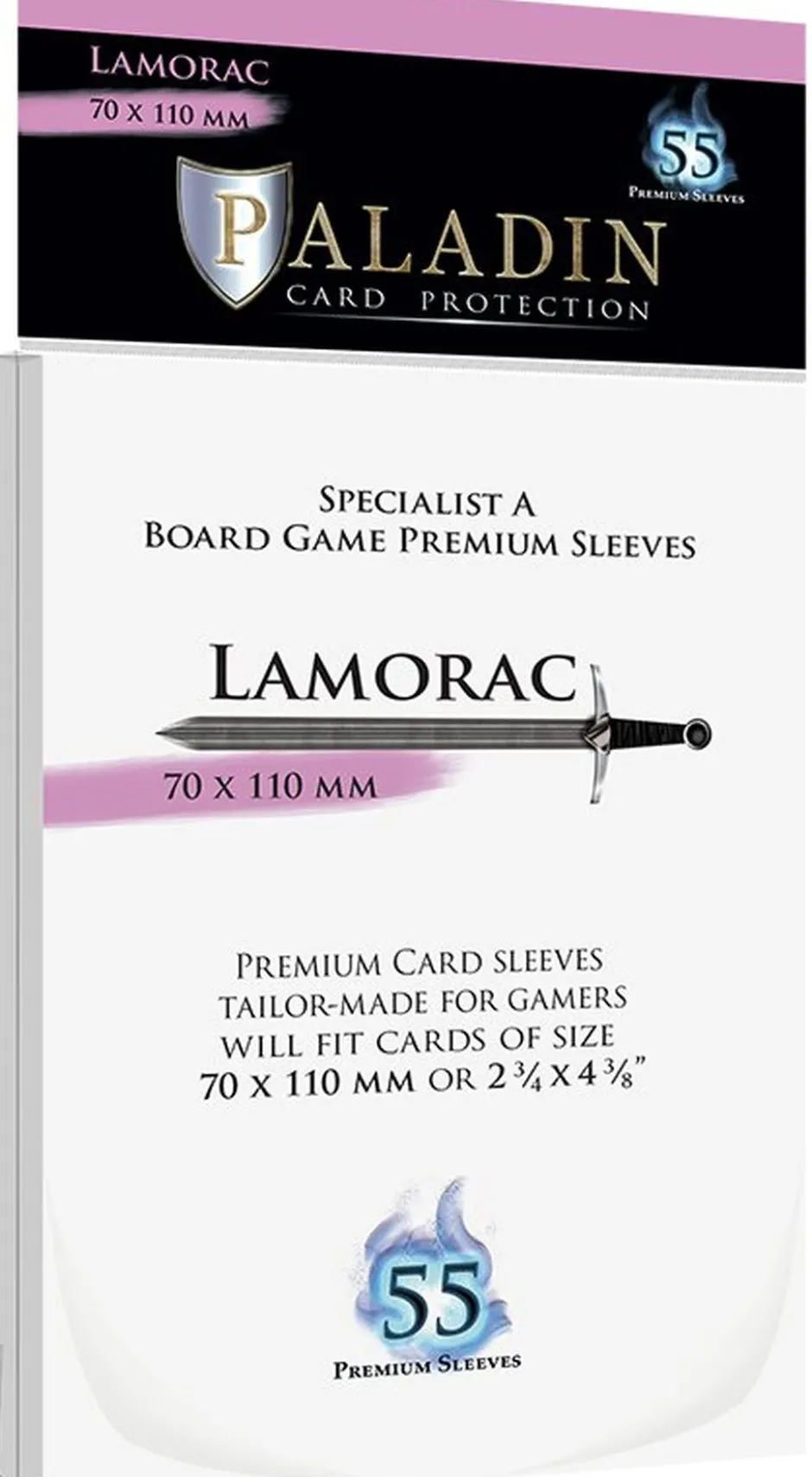 Protège-cartes : Paladin Gaheris Premium Sleeves (80x120mm)