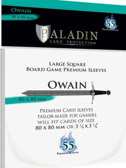 Protège-cartes : Paladin Owain Premium Sleeves (80x80mm)