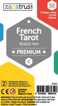 Protège-Cartes Zacatrus French Tarot Premium