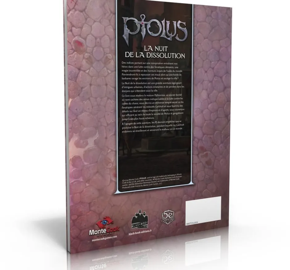 Ptolus, la cité du Pic - La Nuit de la Dissolution