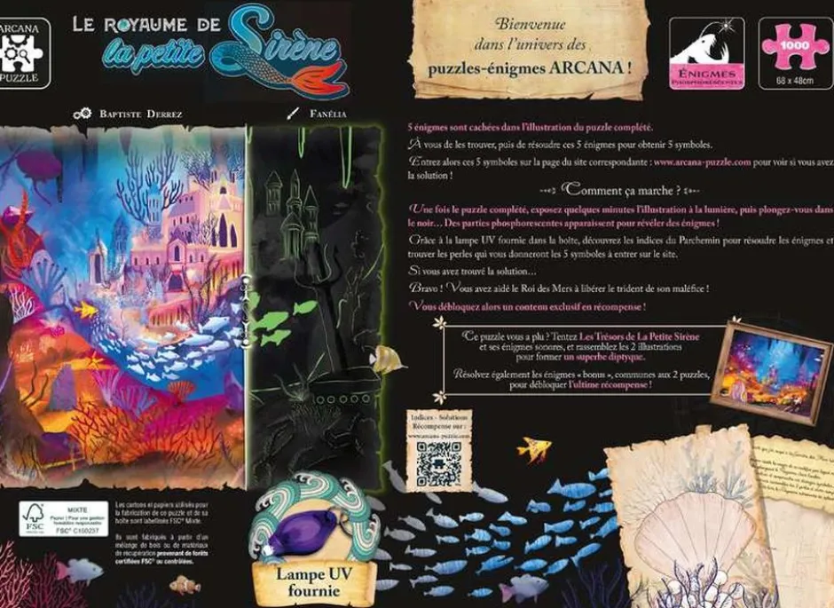 Puzzle Arcana : Le Royaume de la Petite Sirène