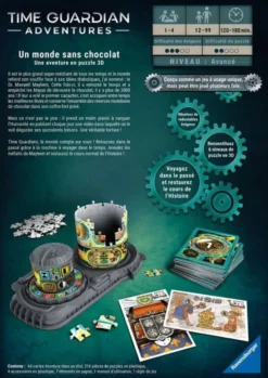 Puzzle 3D - Time Guardian Adventures - Un Monde sans Chocolat