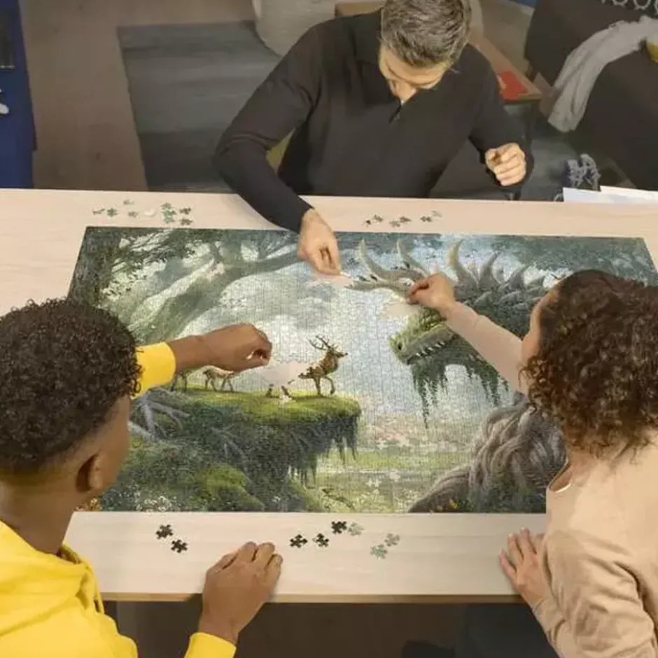 Puzzle : Le réveil du dragon
