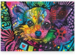 Puzzle 500 pièces en bois - Colorfull Puppy