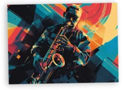Puzzle Saxophonist