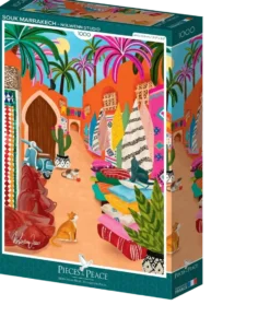Puzzle Souk de Marrakech - 1000 Pièces