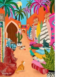 Puzzle Souk de Marrakech - 1000 Pièces