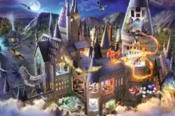 Puzzle : Vue sur le château de Poudlard / Harry Potter