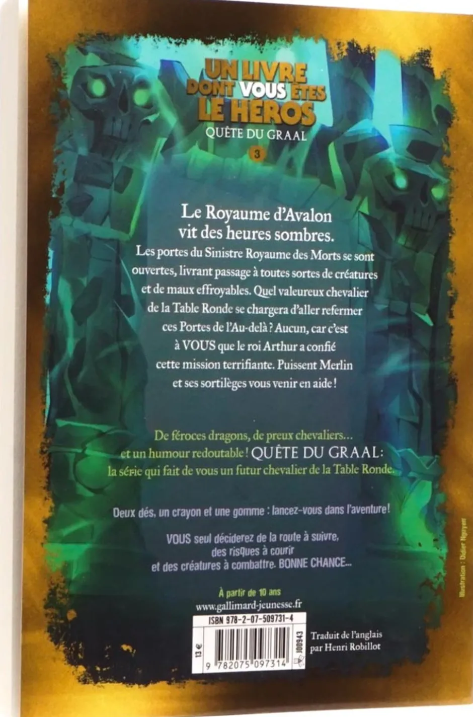 Quête du Graal - Tome 3 : Les Portes de l'Au-Delà