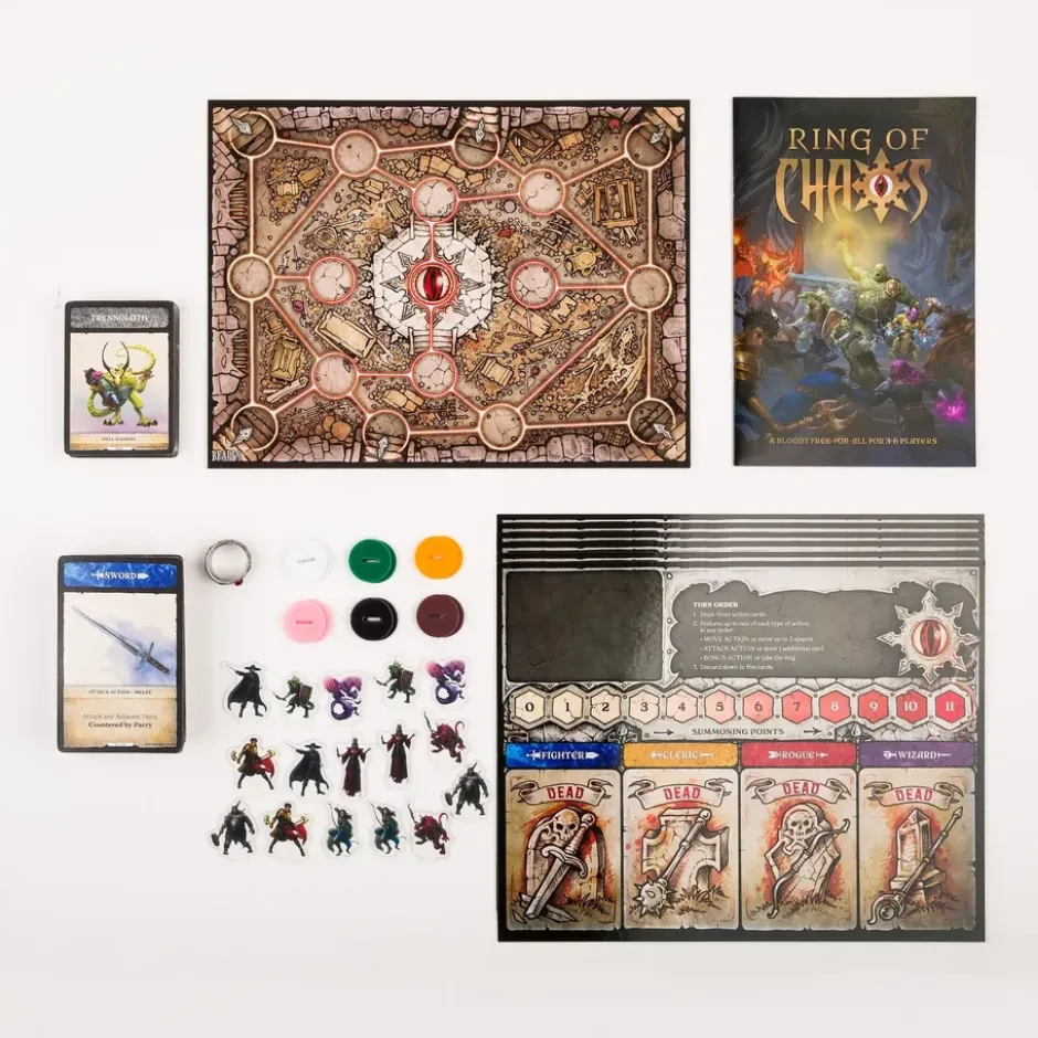 Ring of Chaos Board Game VO