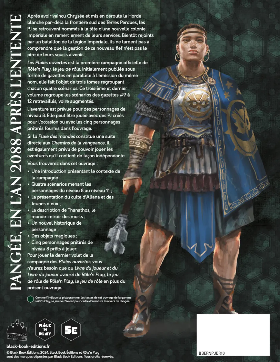 Role'n Play - Les plaies ouvertes, Tome 3 La plaie des mondes