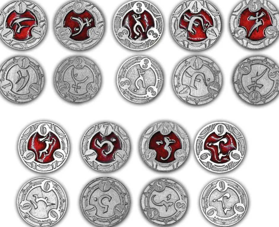 RPG Spell Token - Jeton en métal n°6