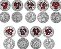 RPG Spell Token - Jeton en métal n°4