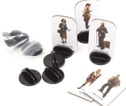 Sachet de 10 bases pour pions cartonnés