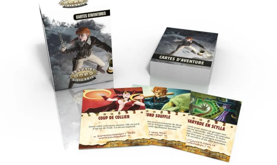 Savage Worlds Adventure Edition - Cartes d'aventures