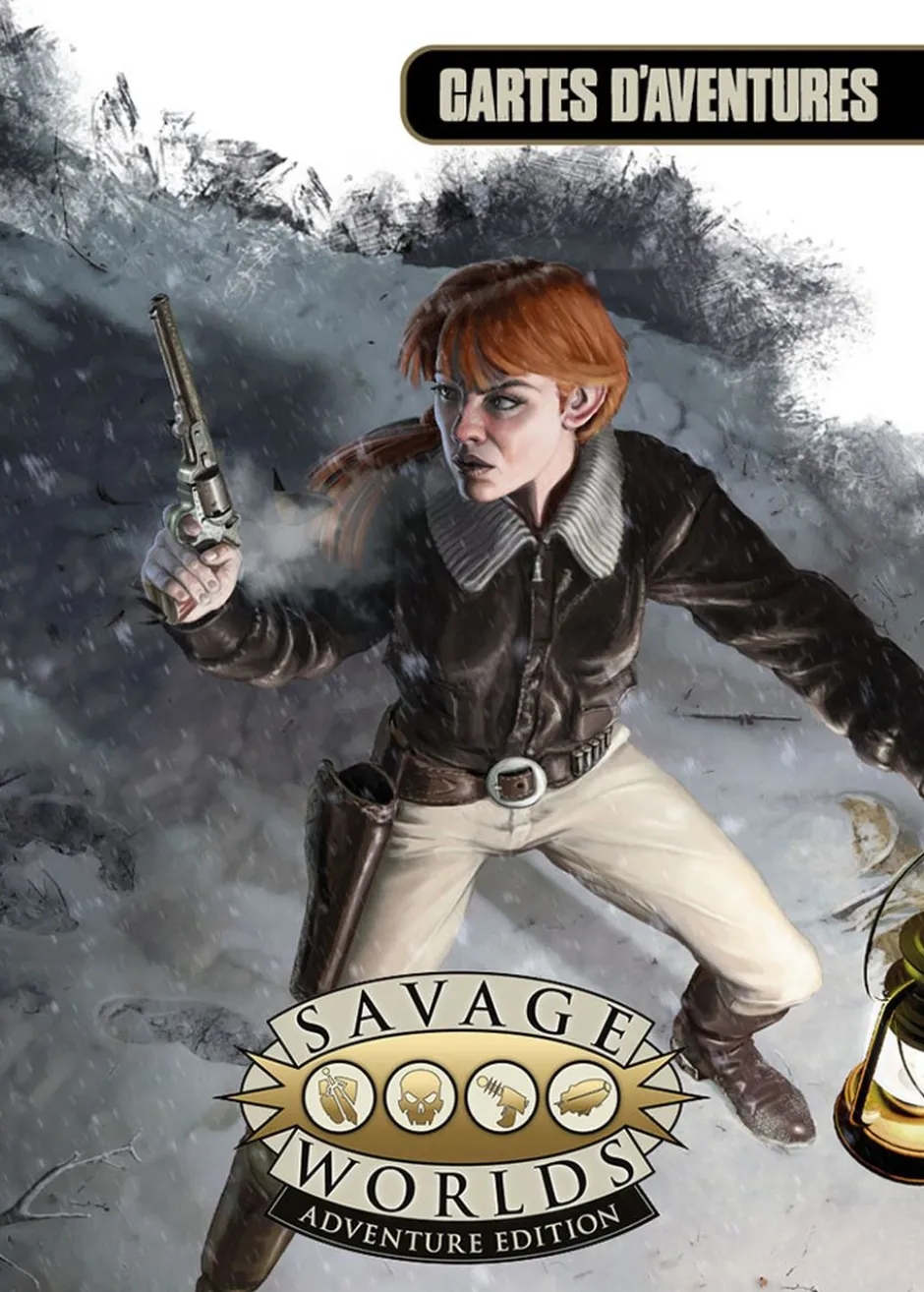 Savage Worlds Adventure Edition - Cartes d'aventures