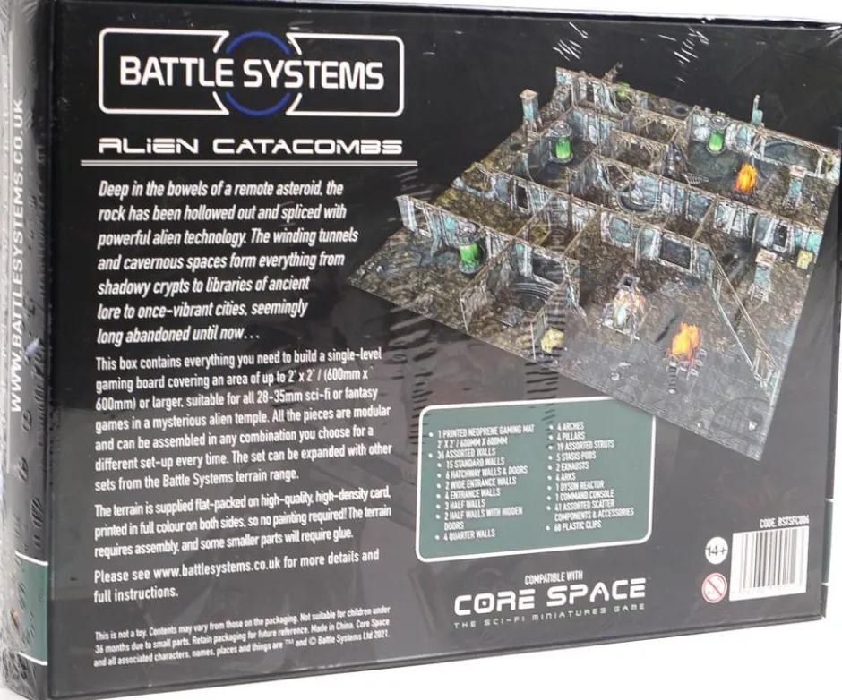 Sci-Fi Terrain: Alien Catacombs