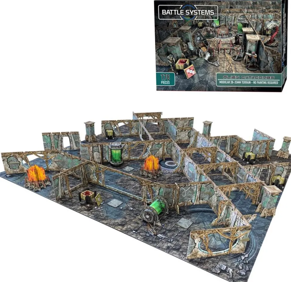 Sci-Fi Terrain: Alien Catacombs