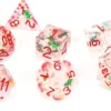 Set de dés - angles acérés - série spéciale Noël