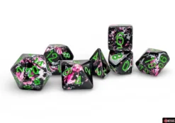 Set de dés : Brush - Paintball / Green CHX24414
