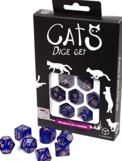 Set de dés : Cats - Meowster