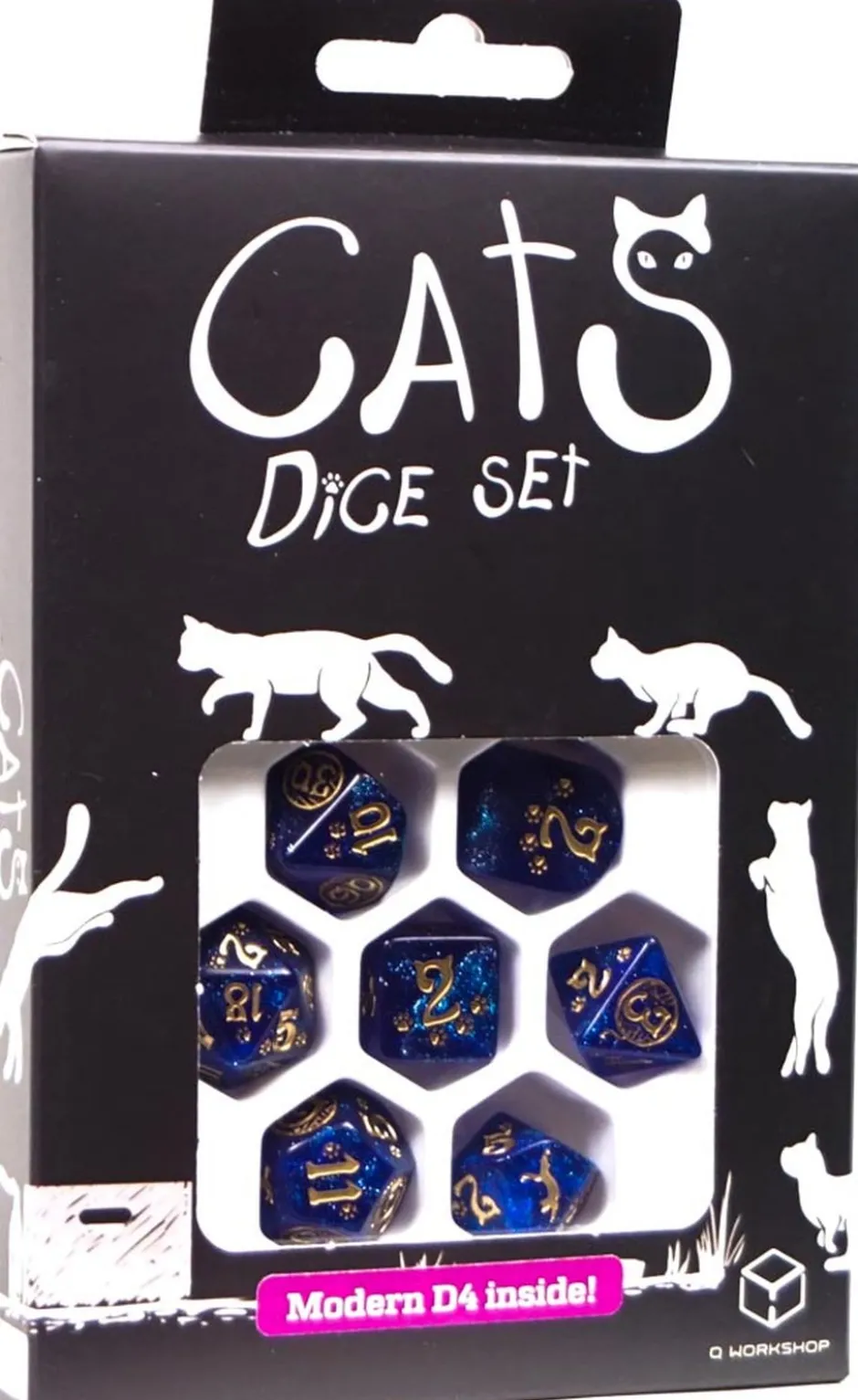 Set de dés : Cats - Meowster